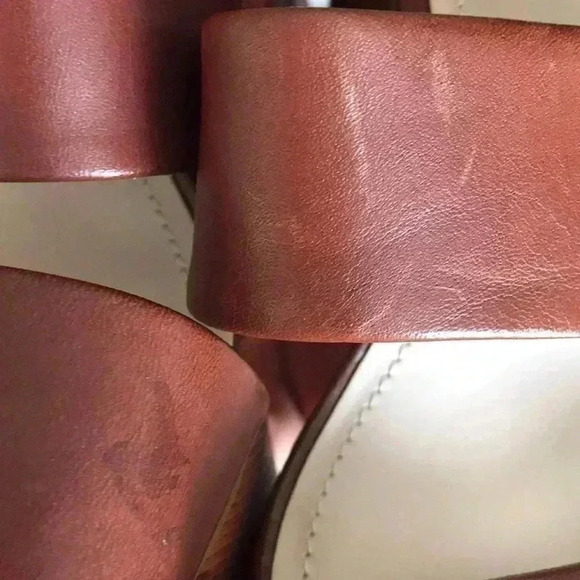 Vince Camuto Wedge Platform Strappy Sandals Size 8 - Picture 7 of 7